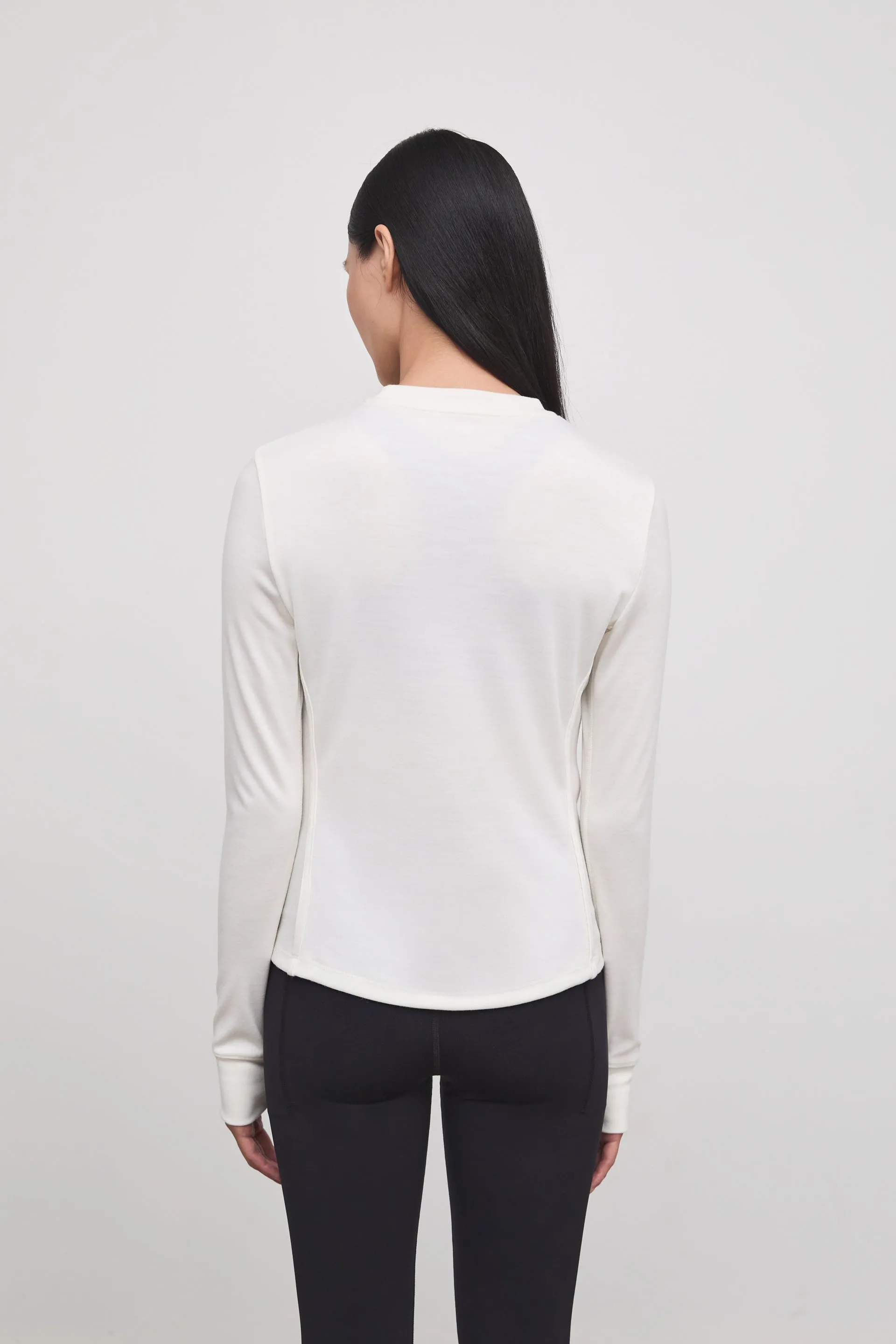 ANNE LONG SLEEVE CREW