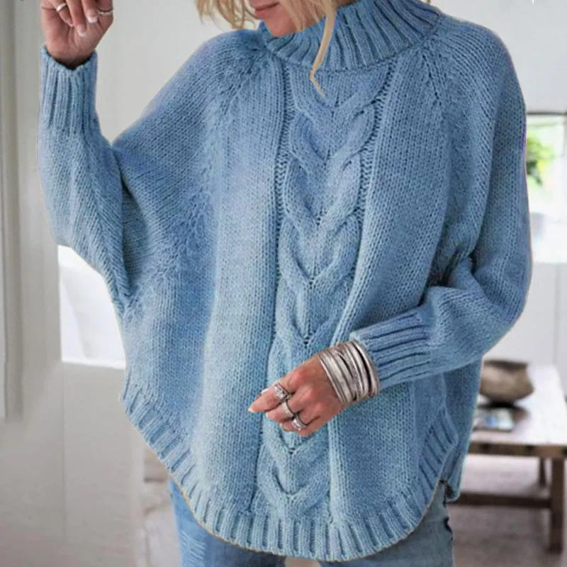 Baggy bat sleeve sweater