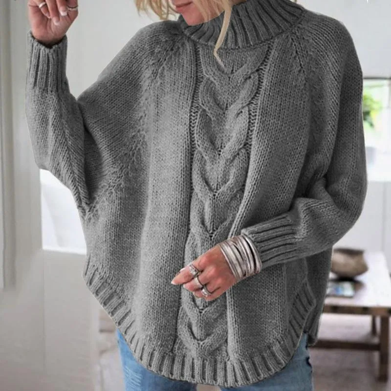 Baggy bat sleeve sweater