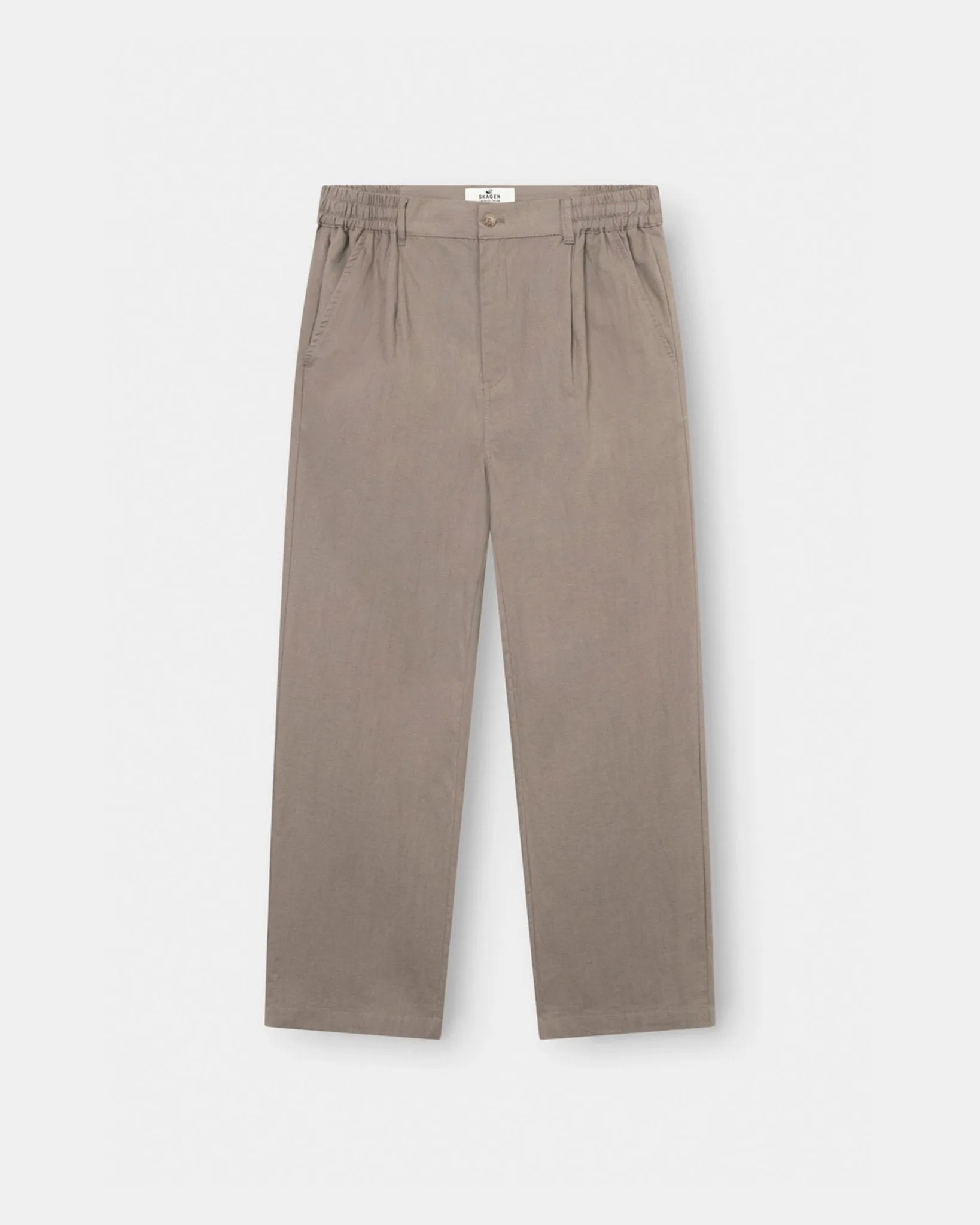 Baggy Hørbukser Mokka