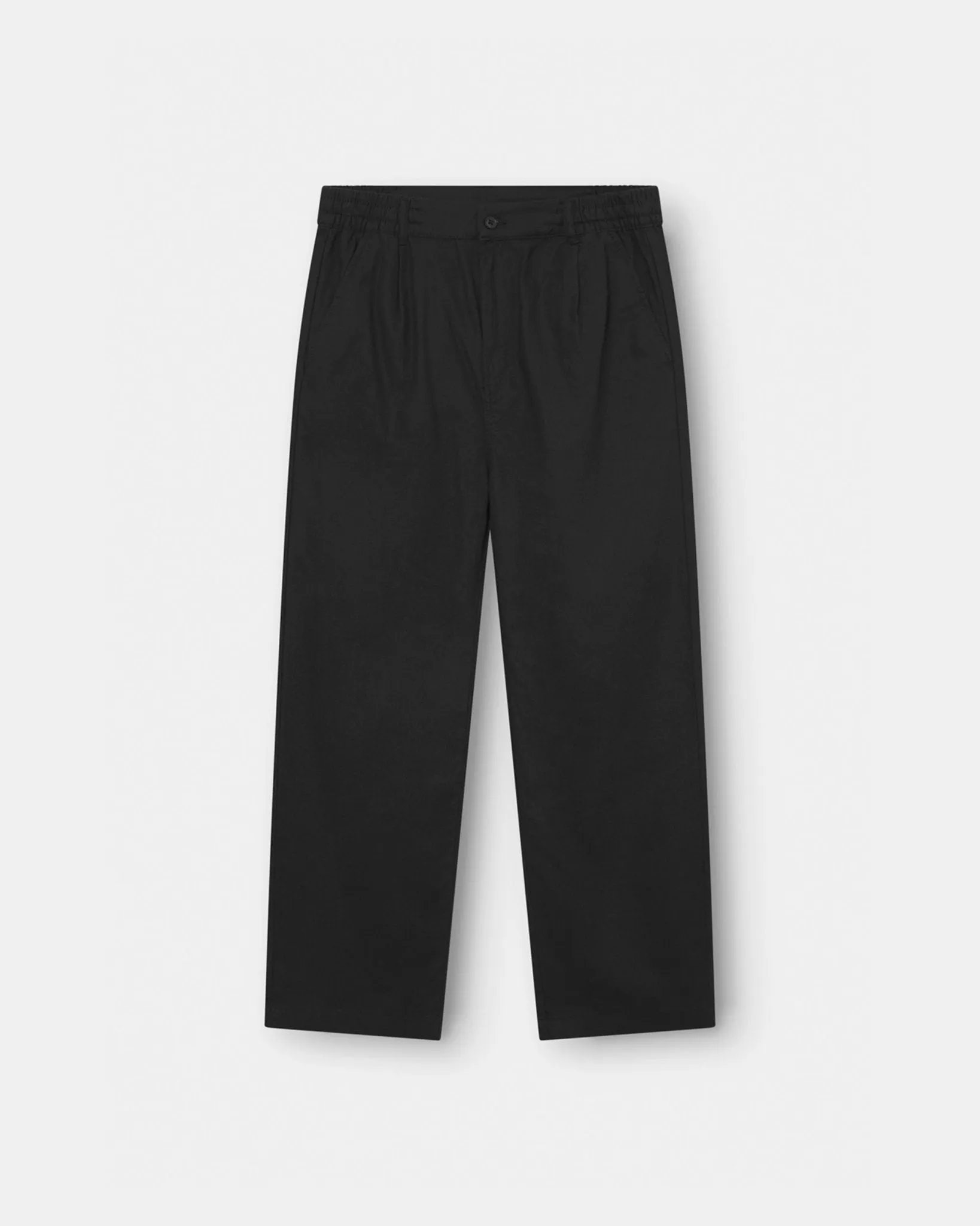 Baggy Hørbukser Sort