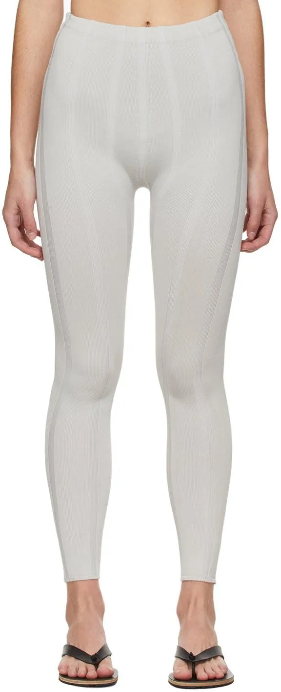 CFCL Grey Indent Stripe Leggings
