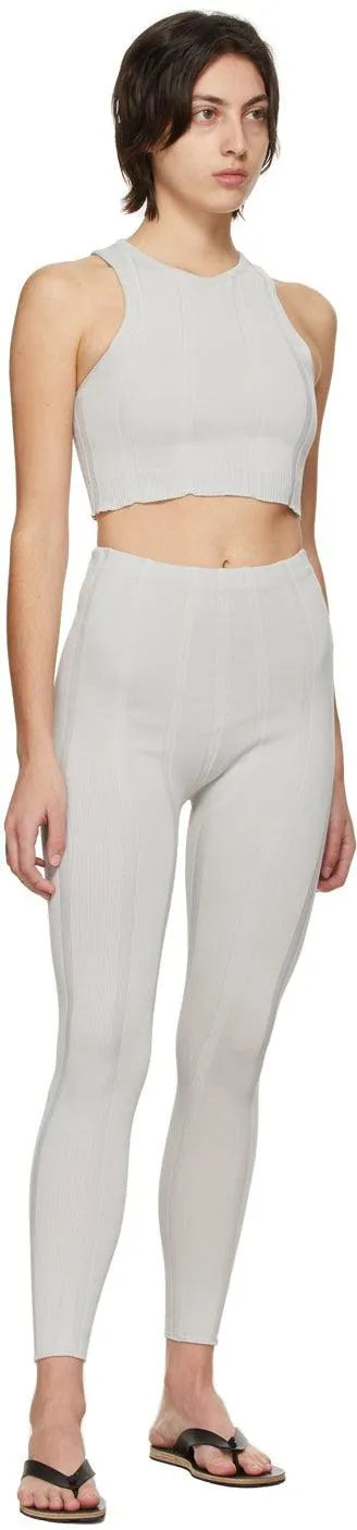 CFCL Grey Indent Stripe Leggings