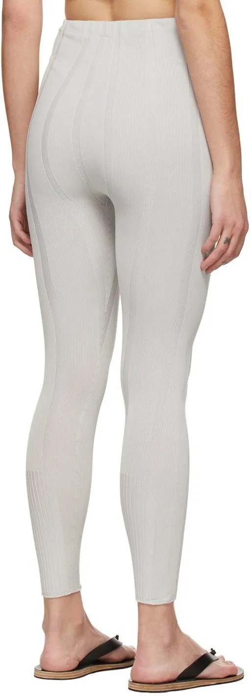 CFCL Grey Indent Stripe Leggings