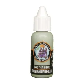 Contagion Green - Two Thin Coats
