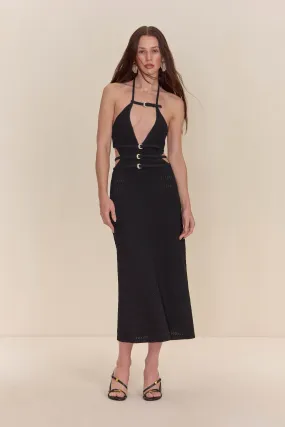 Evaleigh Knit Dress Black