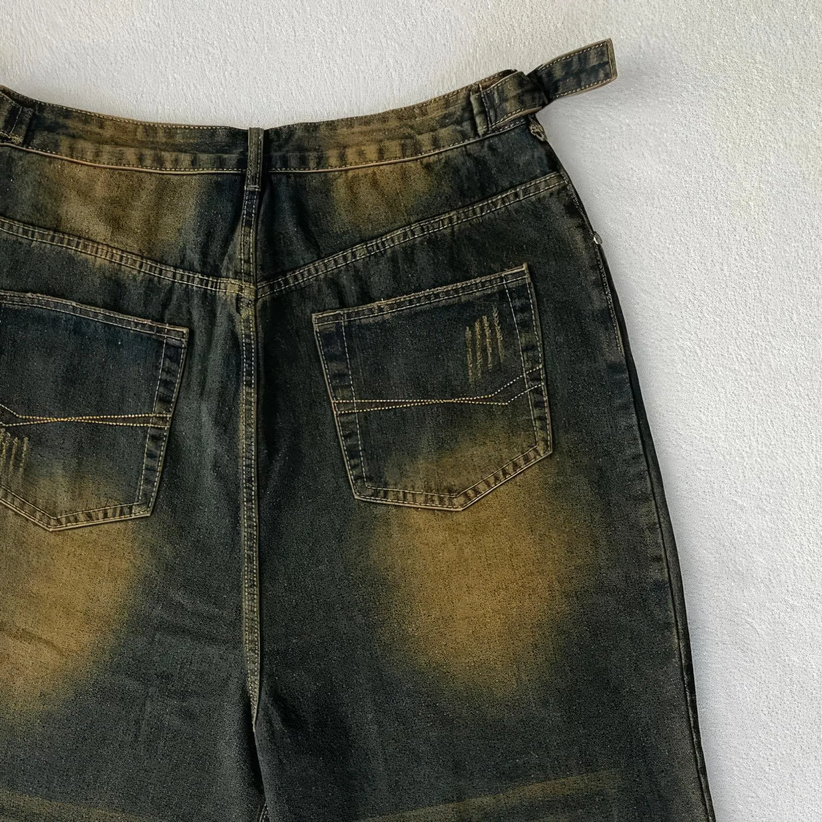 Extra Baggy Washed Retro Jeans
