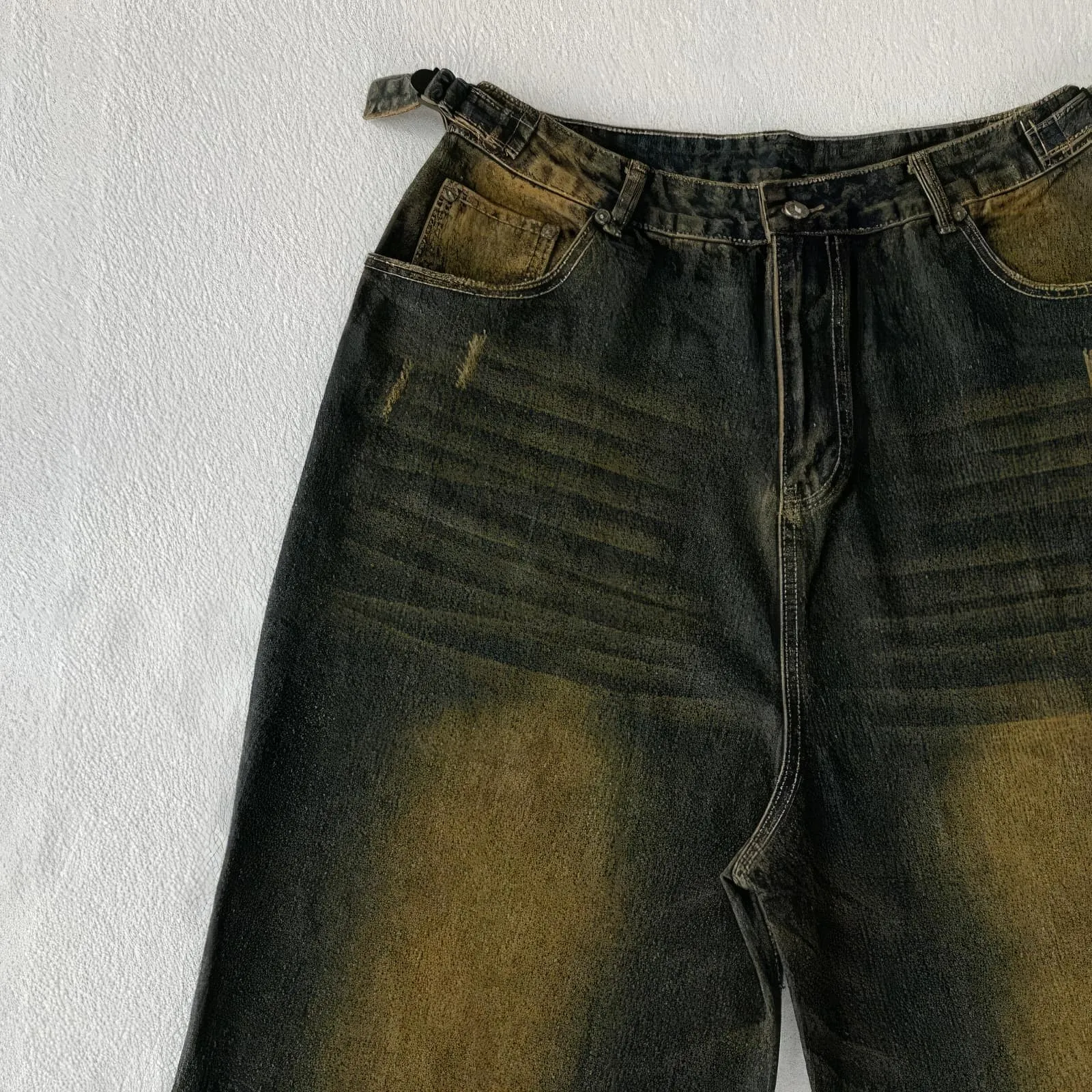 Extra Baggy Washed Retro Jeans