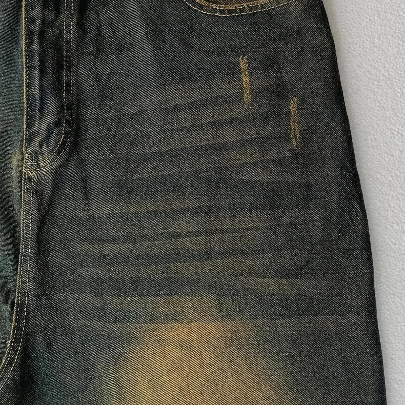 Extra Baggy Washed Retro Jeans