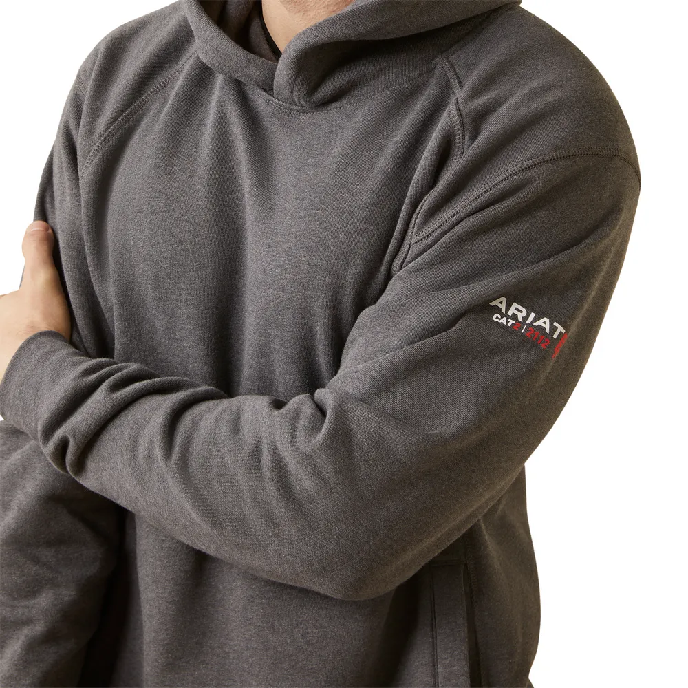 Fr Rev Pullover Hoodie - 010-Charcoal Heather | Ariat 10046643
