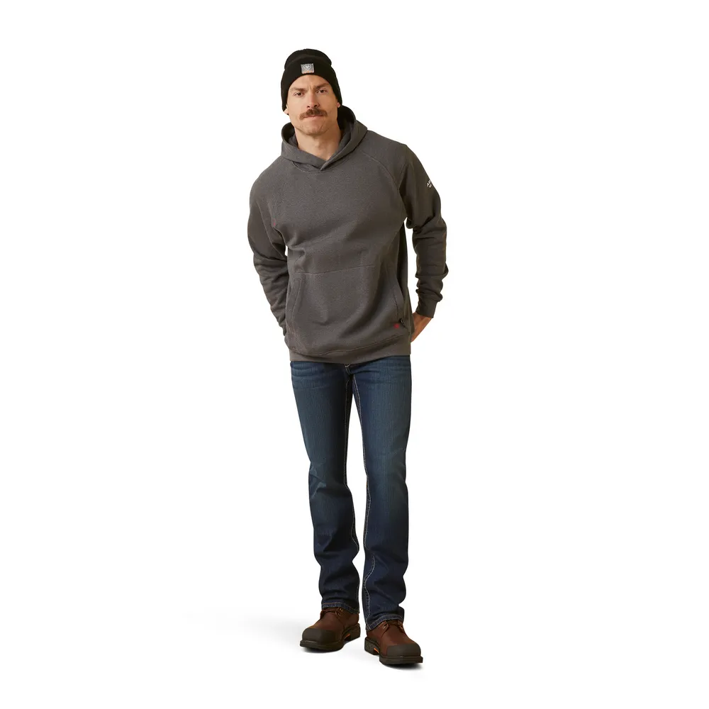 Fr Rev Pullover Hoodie - 010-Charcoal Heather | Ariat 10046643