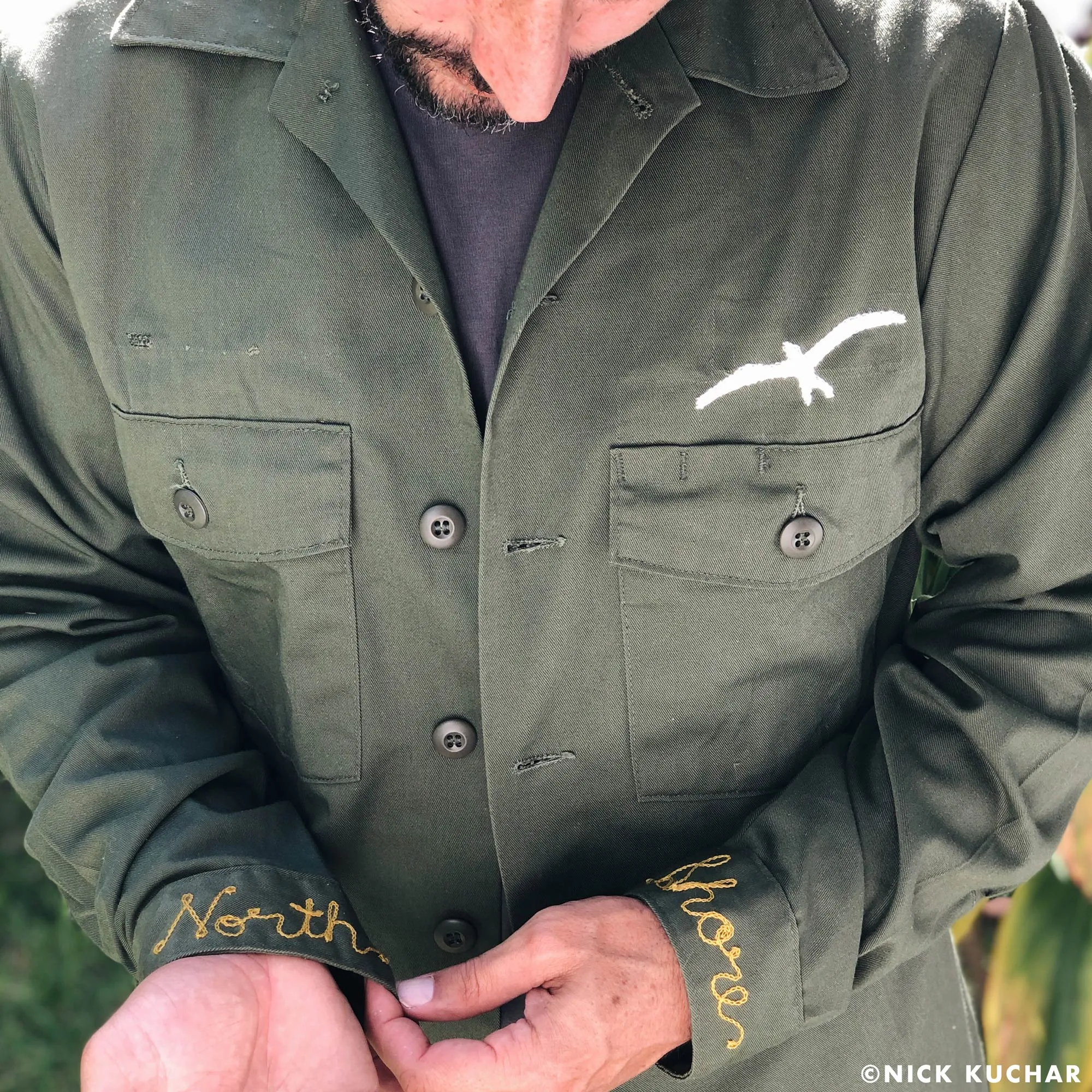 Haleiwa - Vintage Chain Stitch Jacket