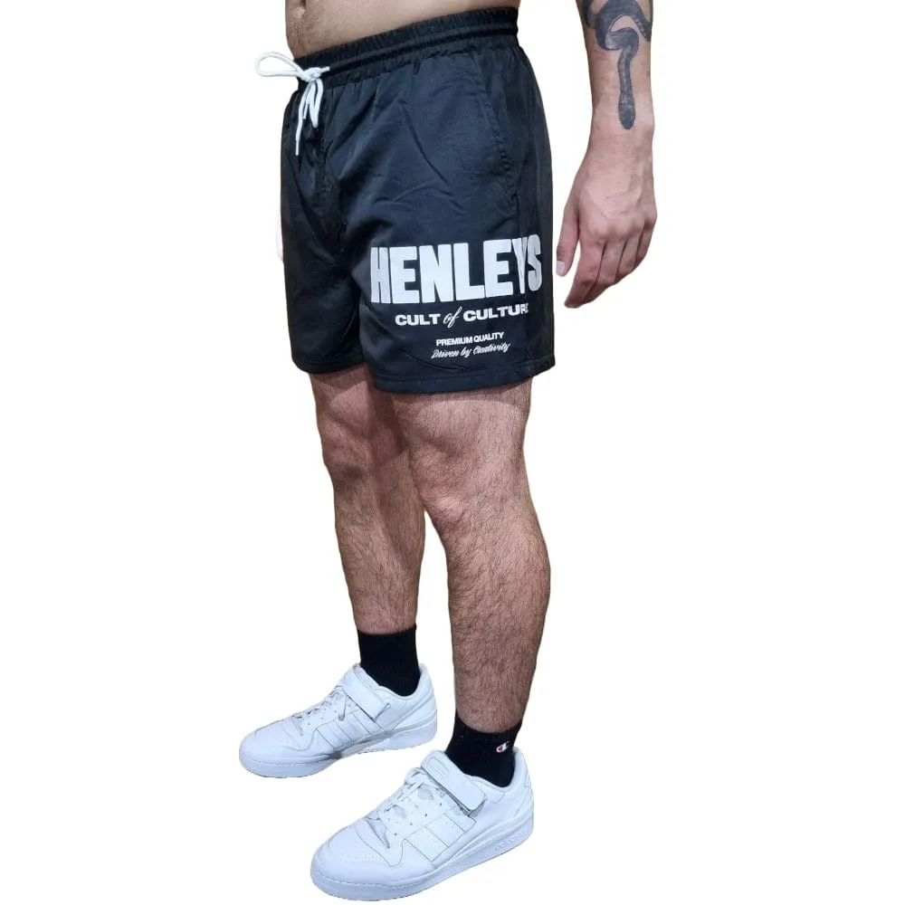 Henleys World Swim Short - Black