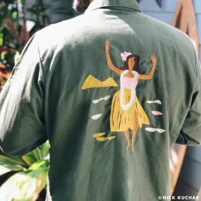 Hula Wahine - Vintage Chain Stitch Jacket