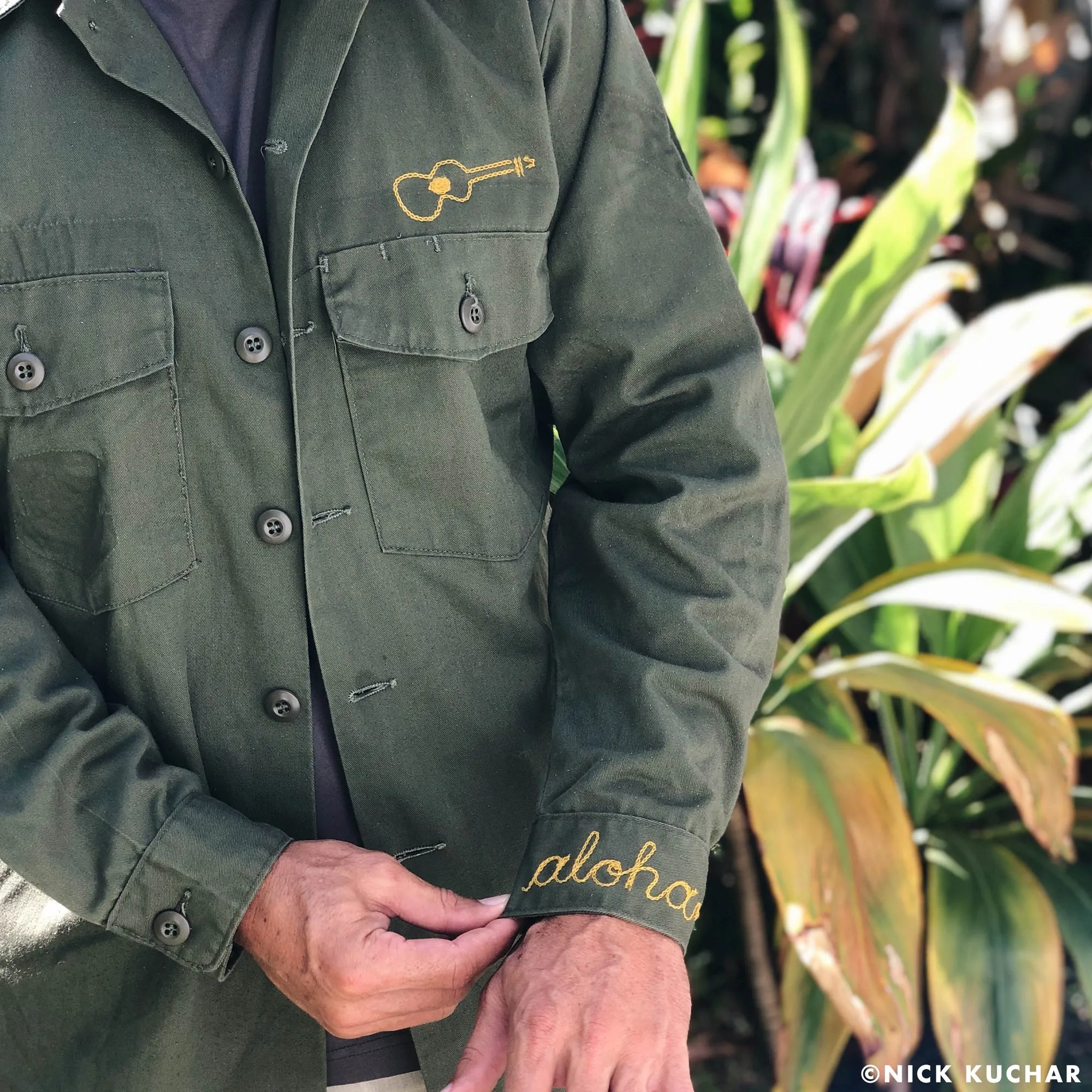 Hula Wahine - Vintage Chain Stitch Jacket