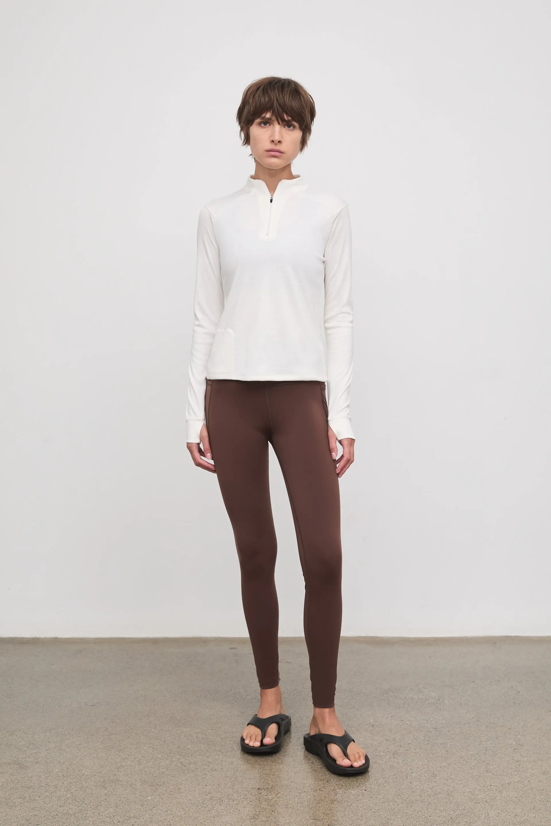 JORIE QUARTER ZIP IN MERINO