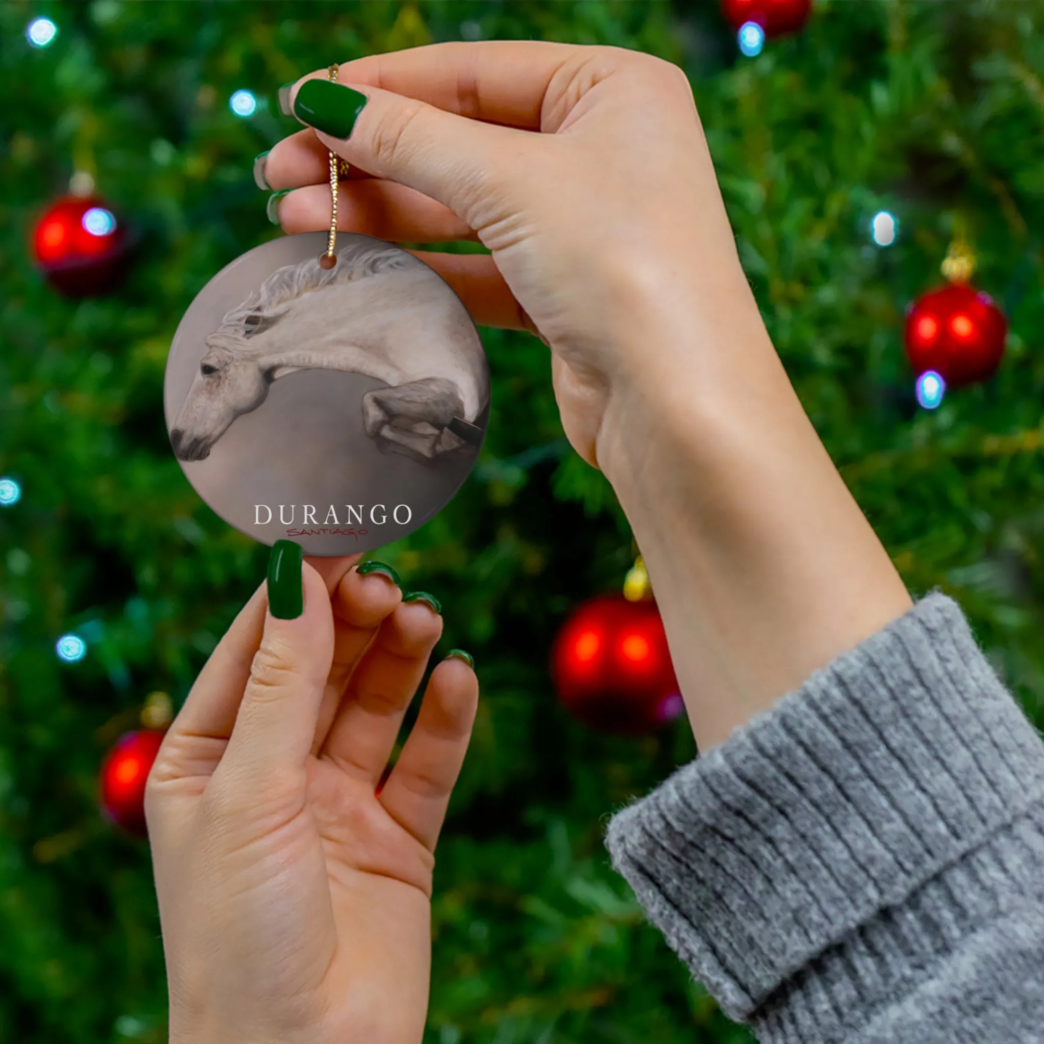Journey Horse - Durango Ceramic Ornament