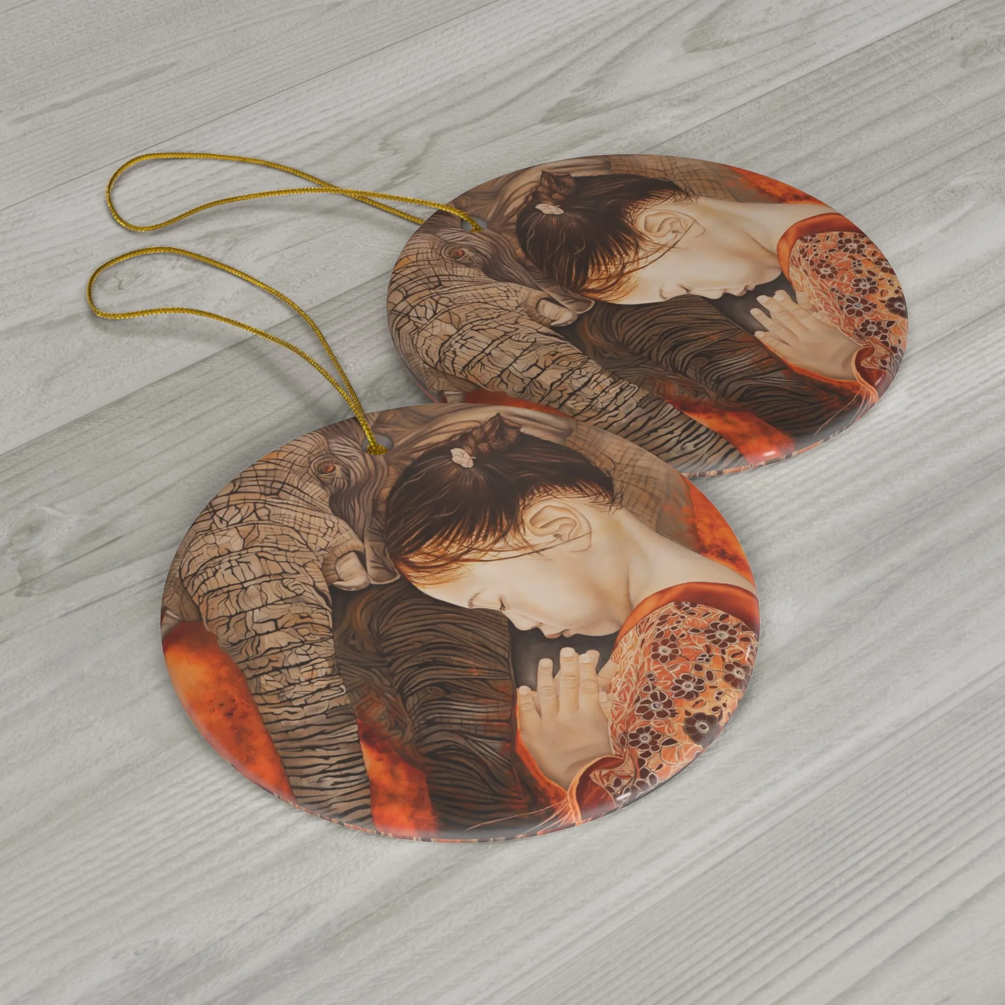 Light of Knowledge Ceramic Ornament