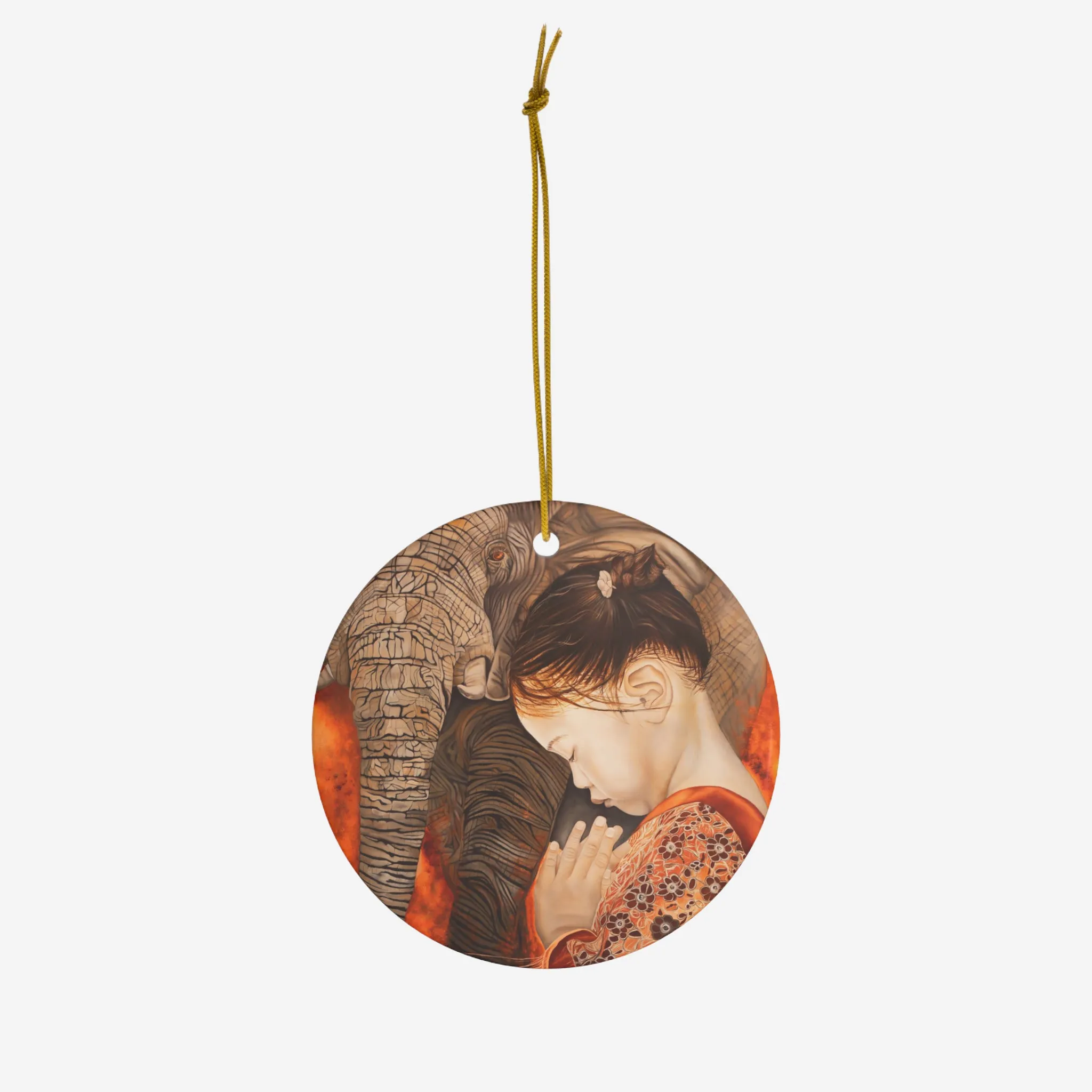 Light of Knowledge Ceramic Ornament