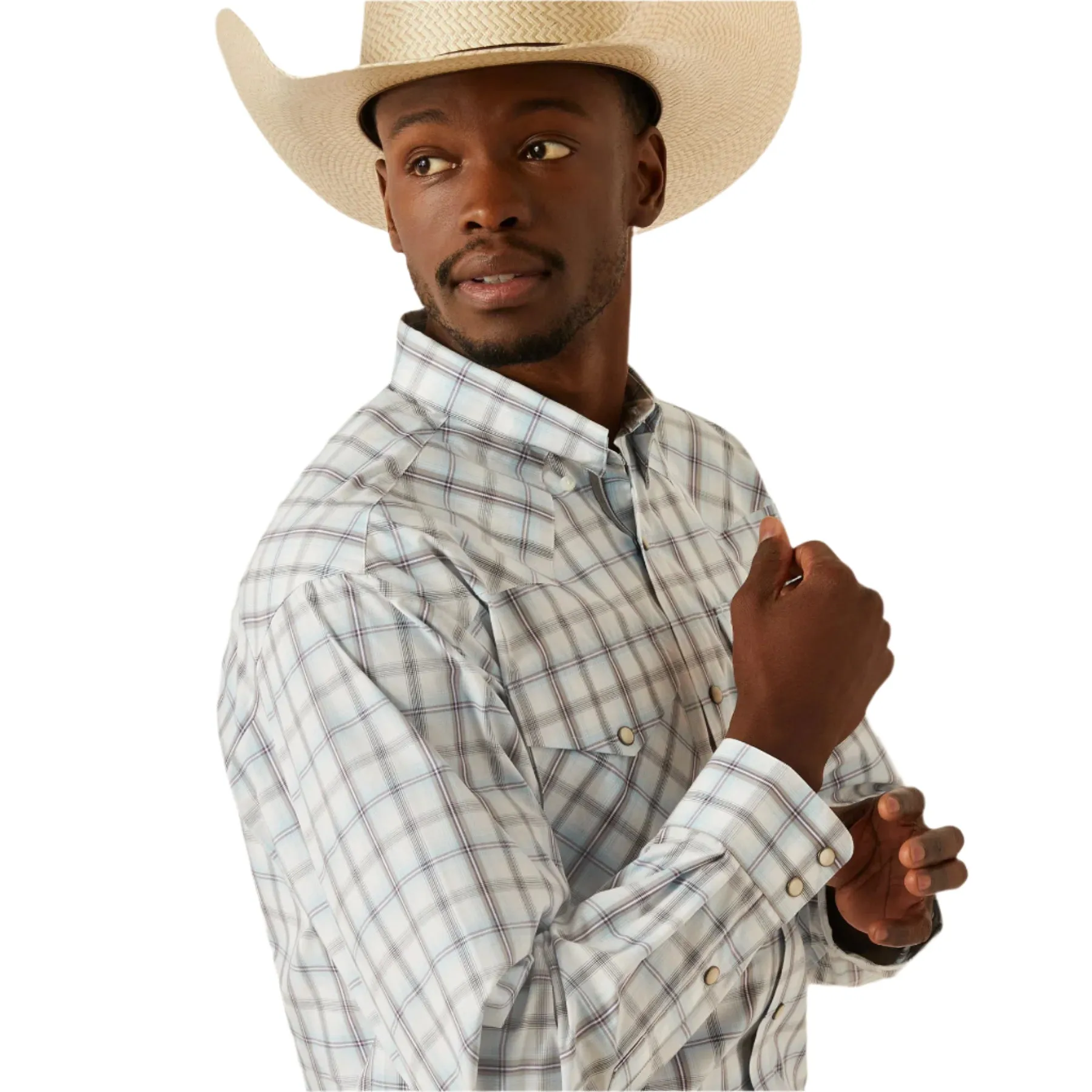 Men's Ariat Pro Series Worth Classic Fit Snap Front Shirt 10058755