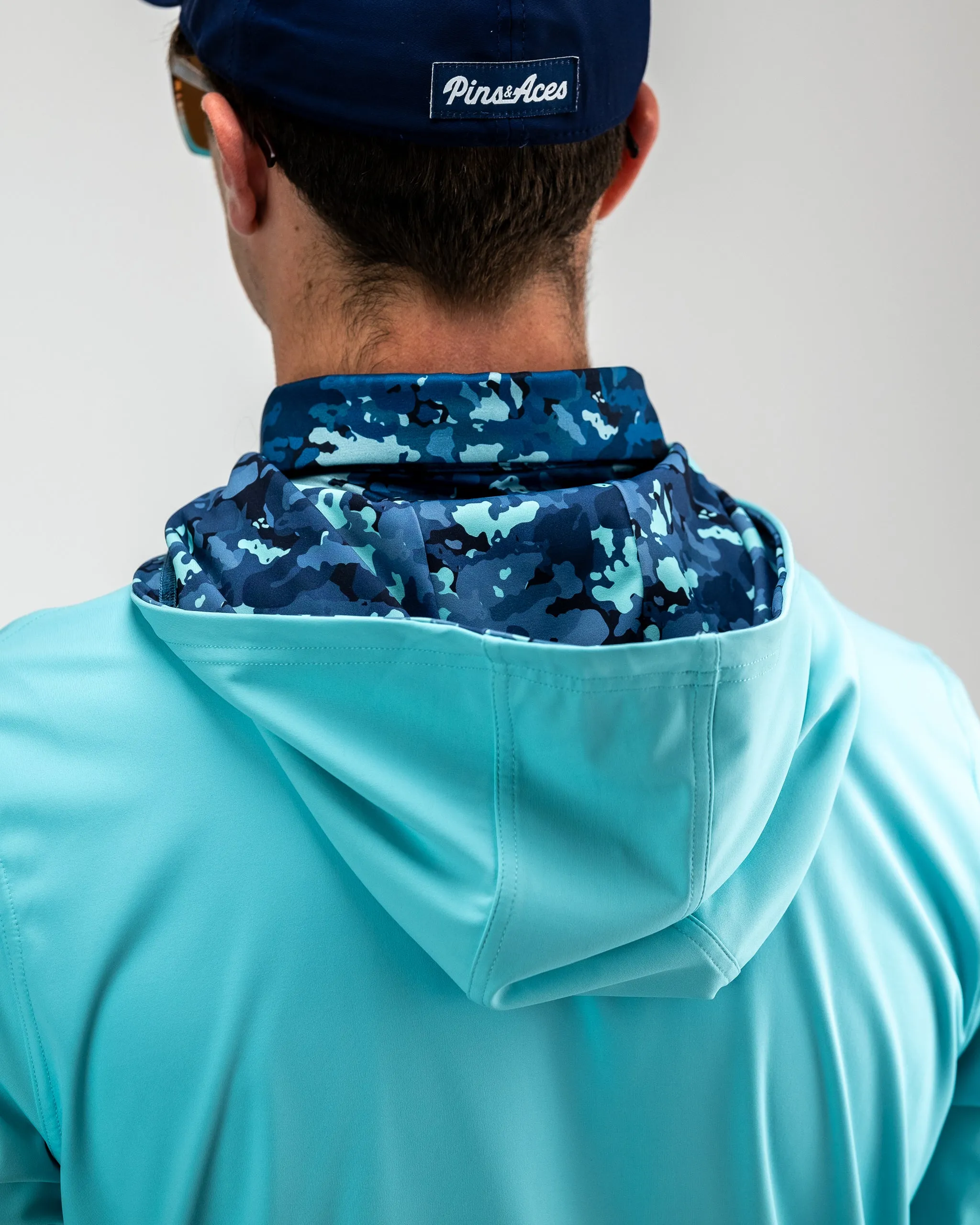 Performance Golf Hoodie - Electric Camo