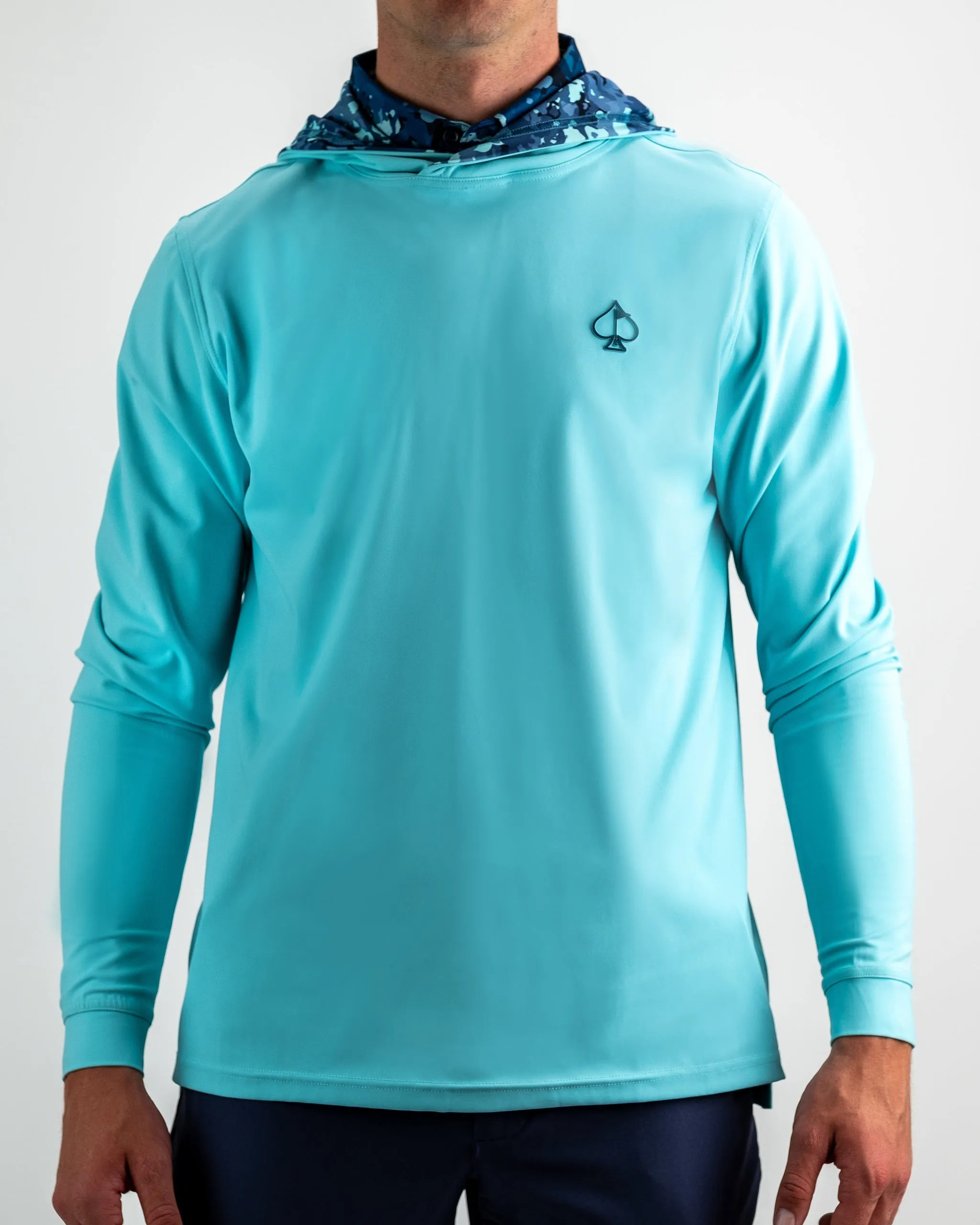 Performance Golf Hoodie - Electric Camo