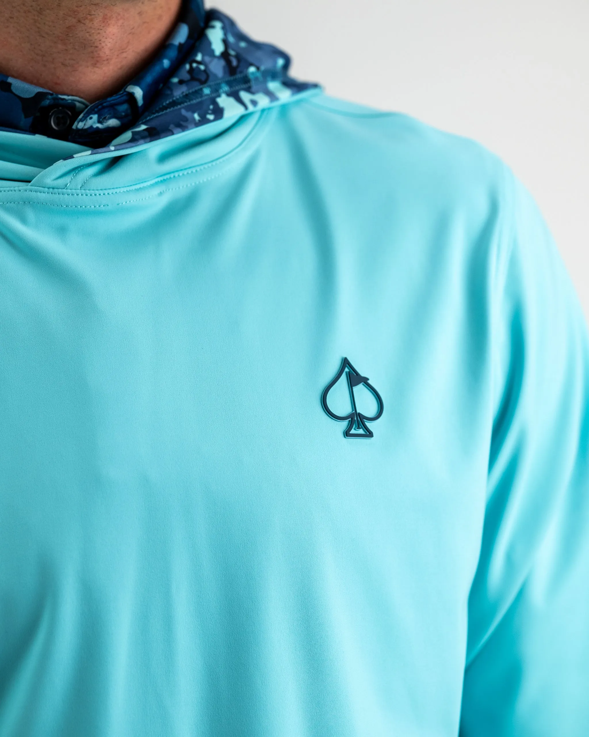 Performance Golf Hoodie - Electric Camo