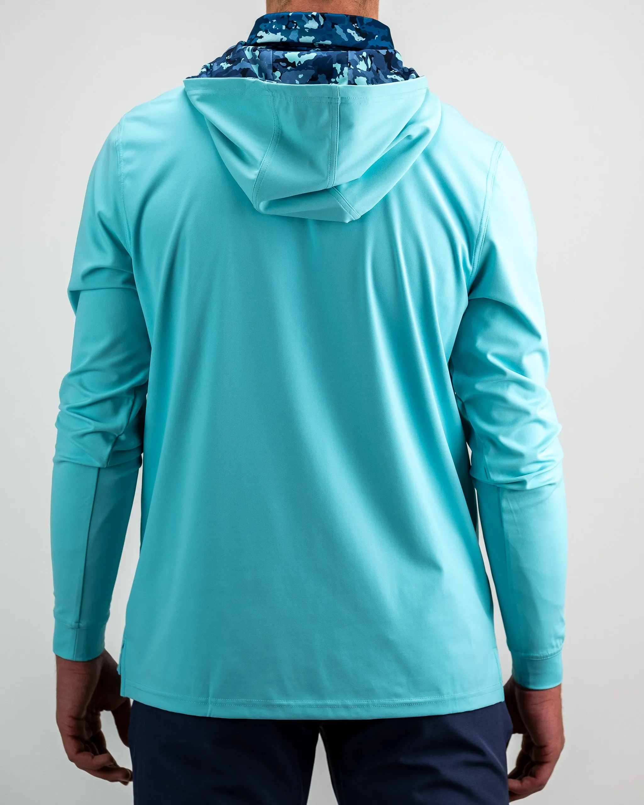 Performance Golf Hoodie - Electric Camo
