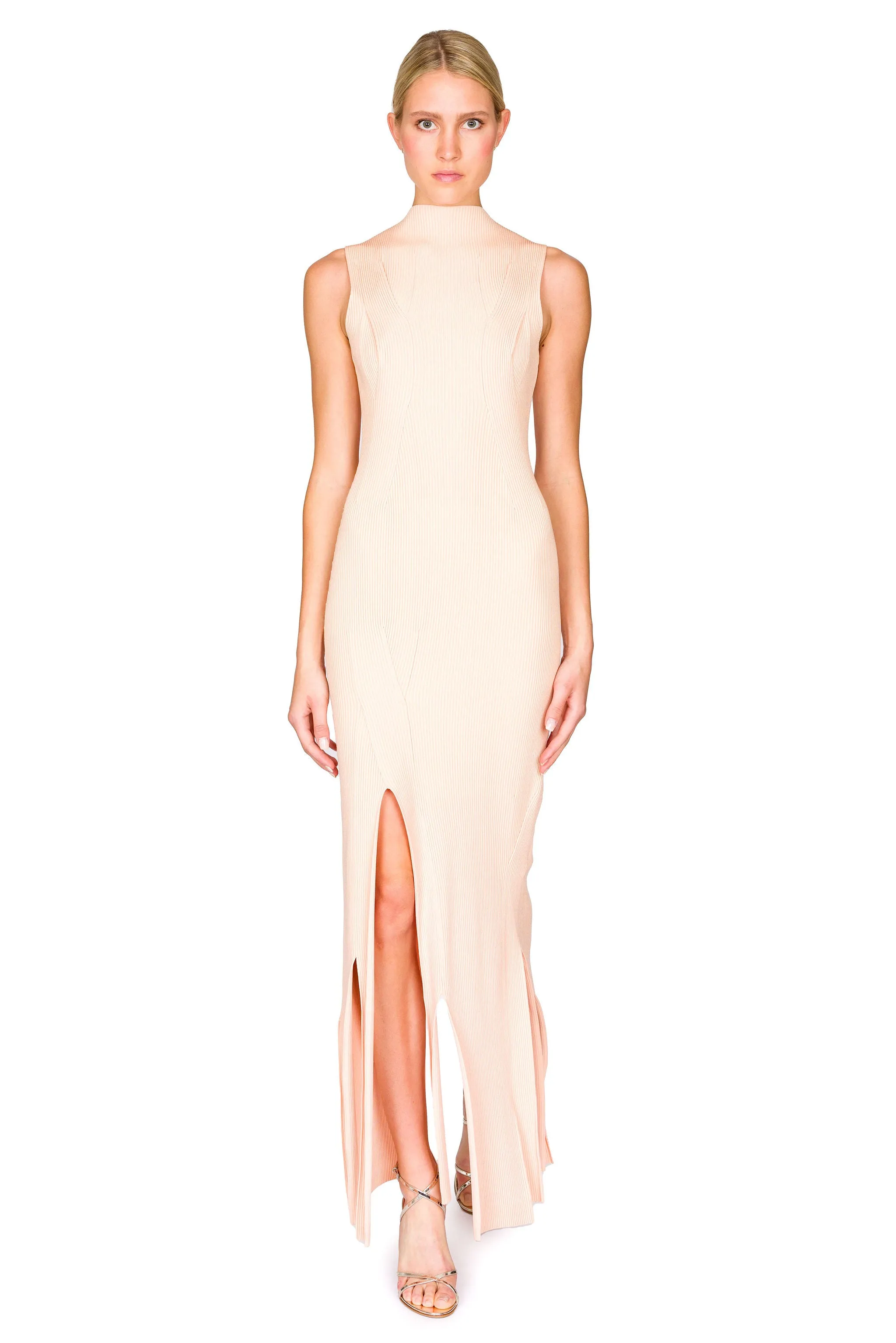 Plait Detail Sleeveless Dress