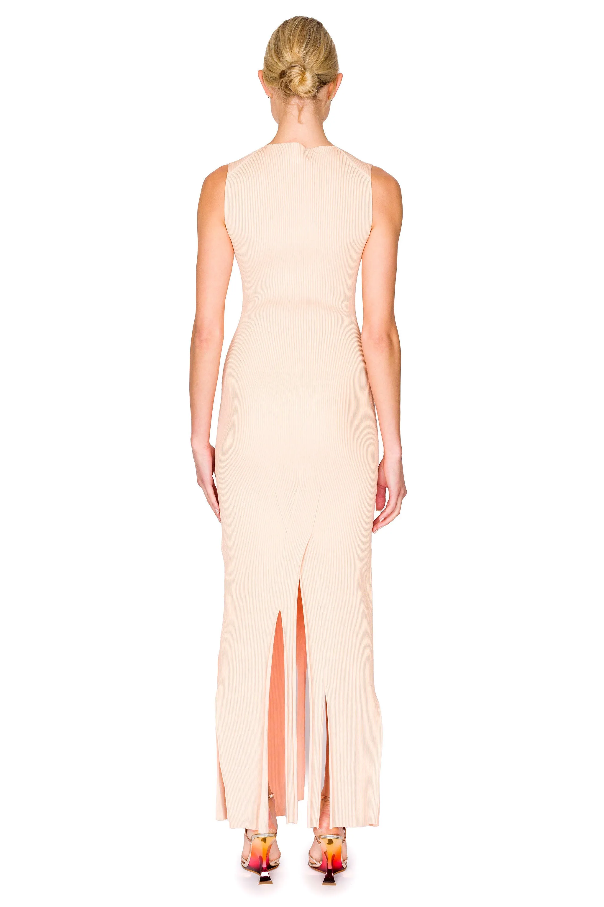 Plait Detail Sleeveless Dress