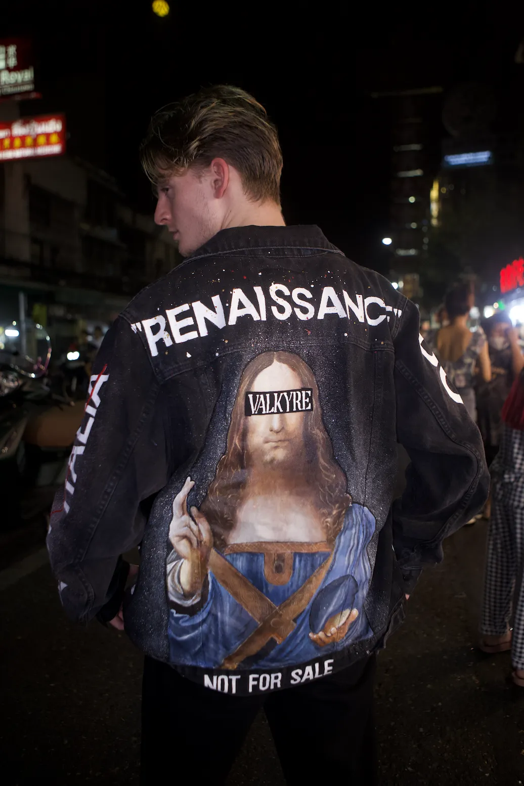 SALVATOR MUNDI 'HYPEBEAST' VALKYRE JACKET