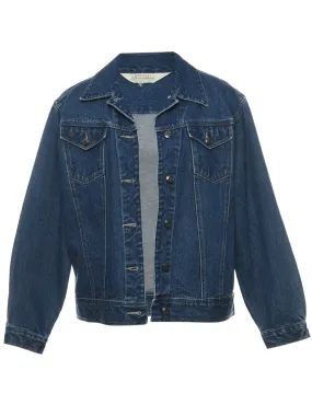 St John's Bay Indigo Denim Jacket - M