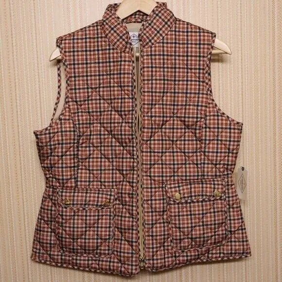 St. John's Bay Quilted Vest - Size Large