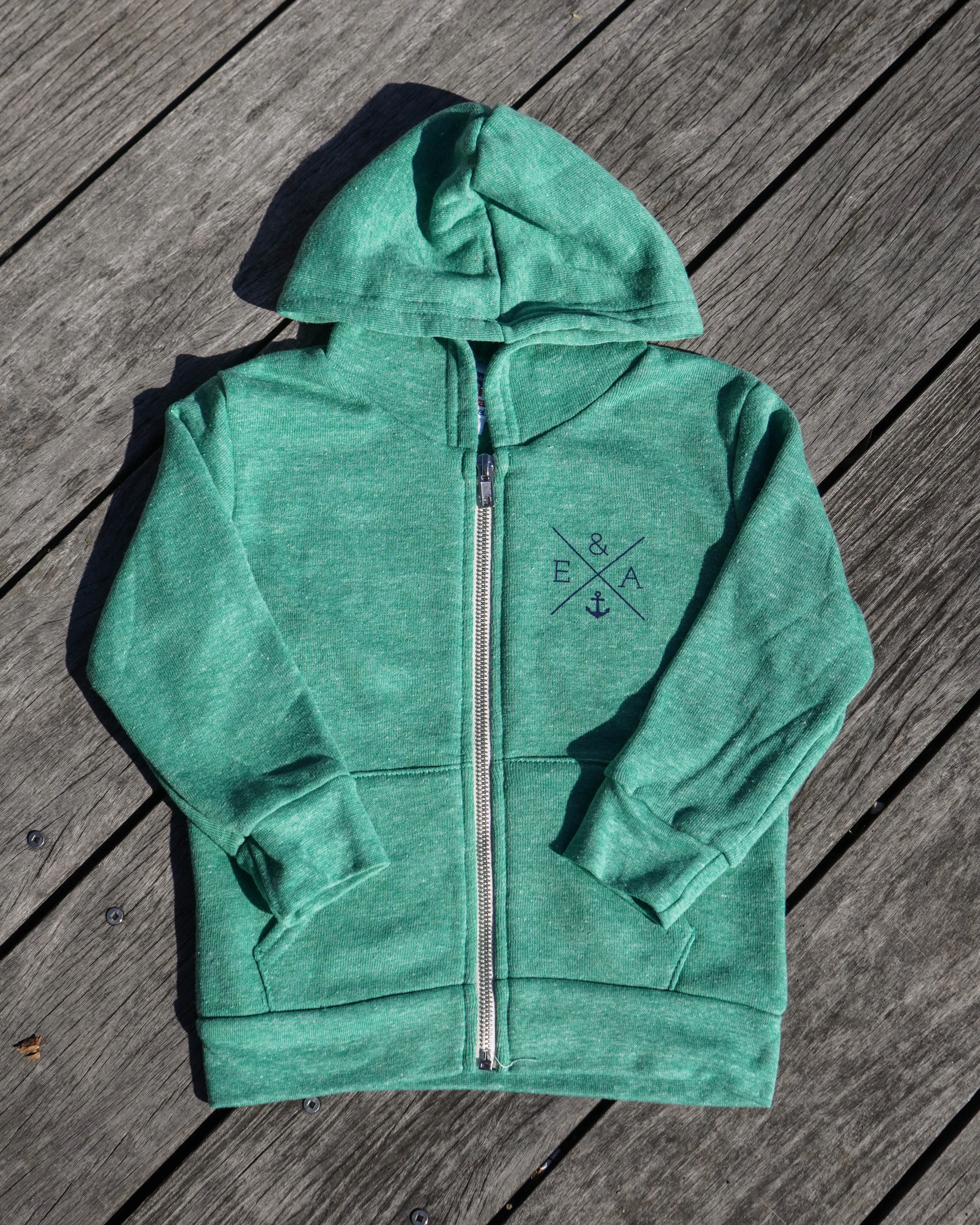 Toddler Crosswinds Zip Kelly Green